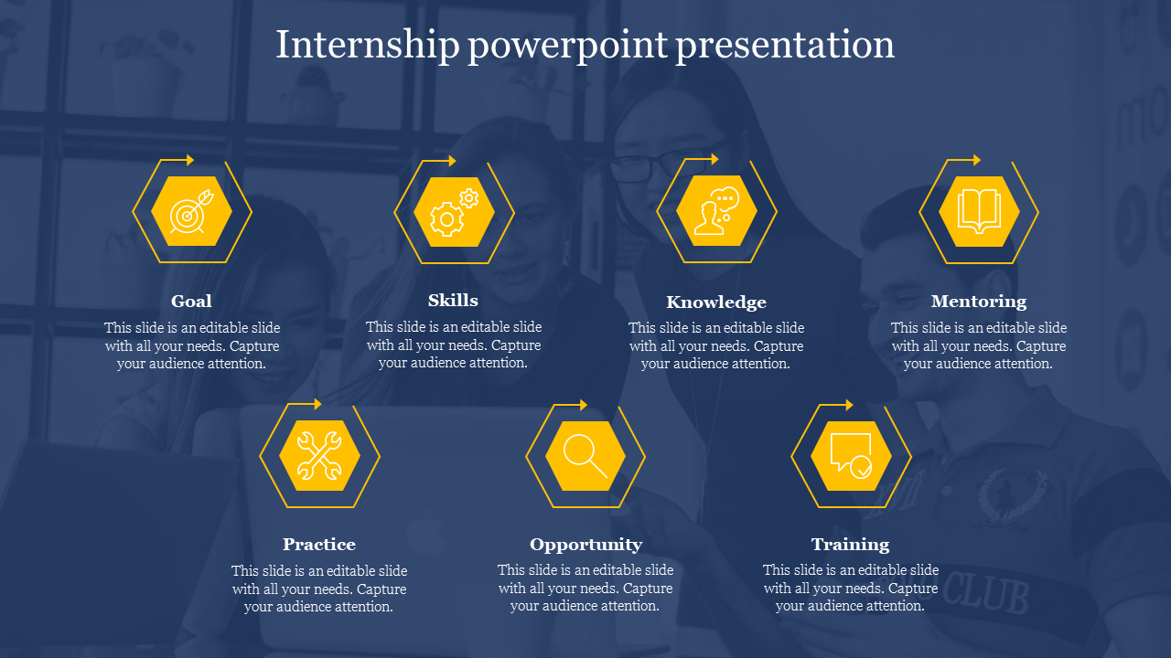 Customized Internship PowerPoint Presentation Templates